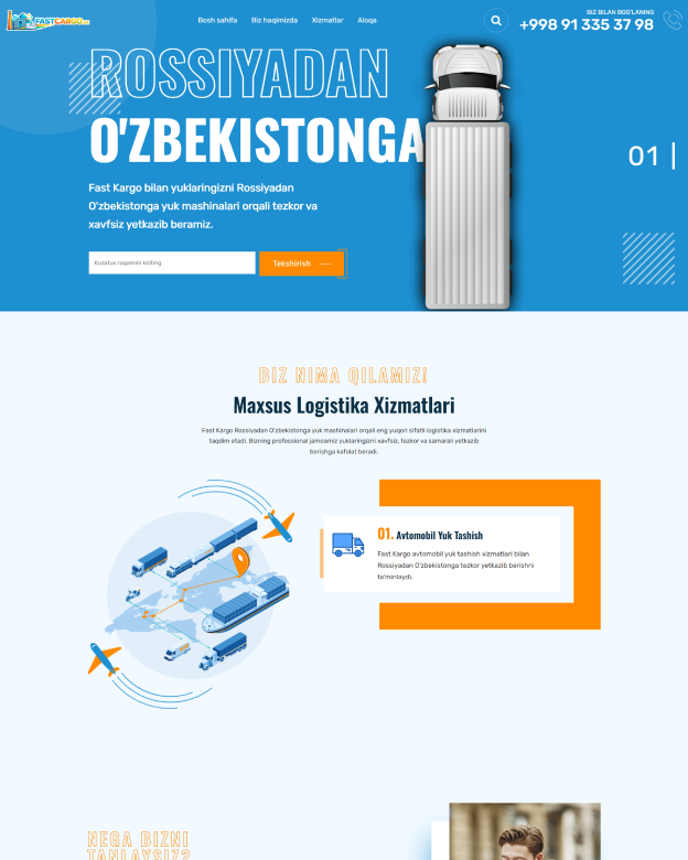 StartApp websayt loyihasi